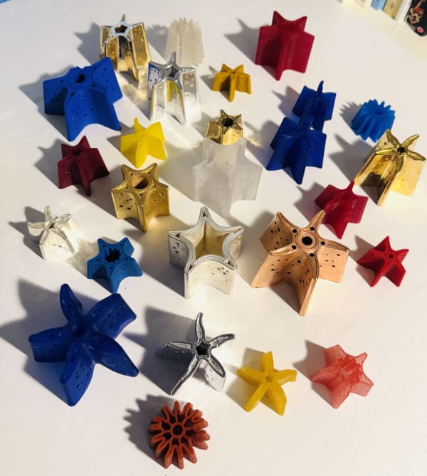 Carlos Betancourt and Alberto Latorre, Reef Star prototypes series , 2024-2025