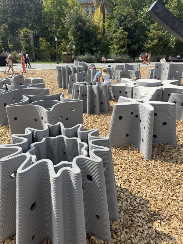 Carlos Betancourt and Alberto Latorre, The Reef Star, large scale site specific installation. Nice, France , 2025
