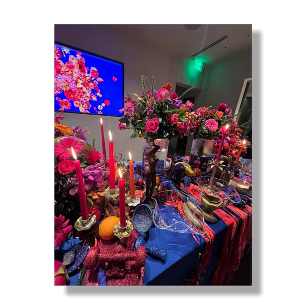 Re-Collections Rojo, La Mesa and NFT, 2022