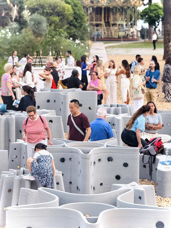 Carlos Betancourt and Alberto Latorre, The Reef Star, large scale site specific installation. Nice, France , 2025