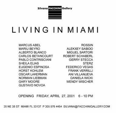 Living In Miami (Group Show)