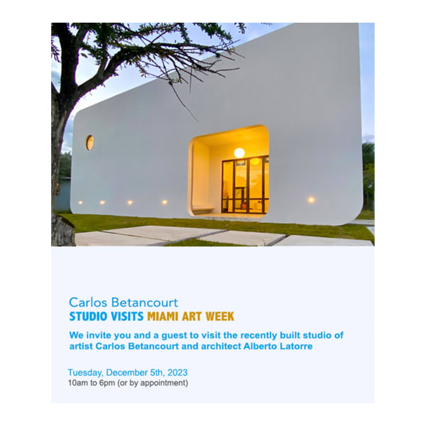 ART WEEK STUDIO VISITS, 2023