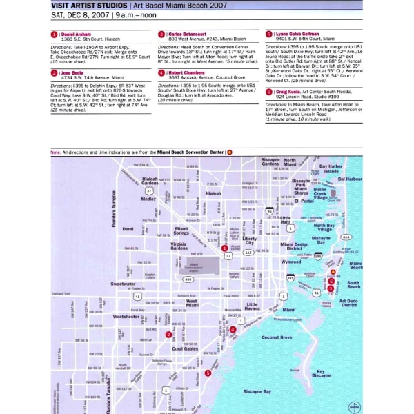 Art Basel studio visit etc