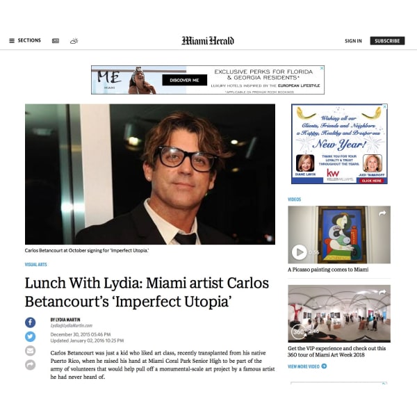 Miami Herald LUNCH WITH LYDIA