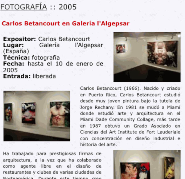 Fotografia 2005