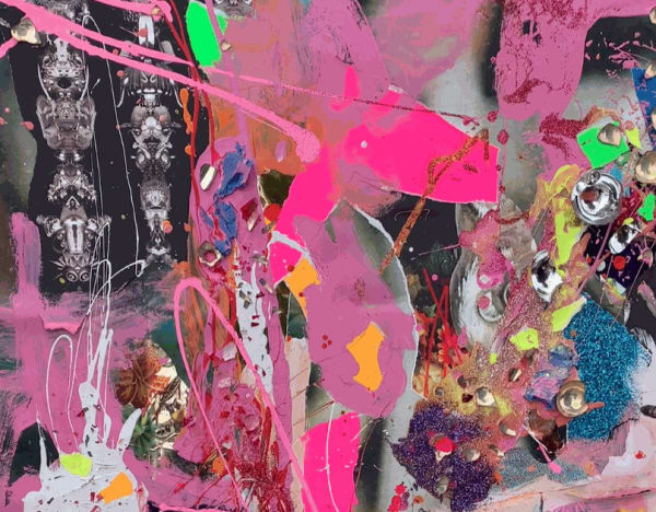 Landscapes Re-Imagined, 2020-21, brief video of artworks from the series Landscapes Re-Imaigined, 2020-21