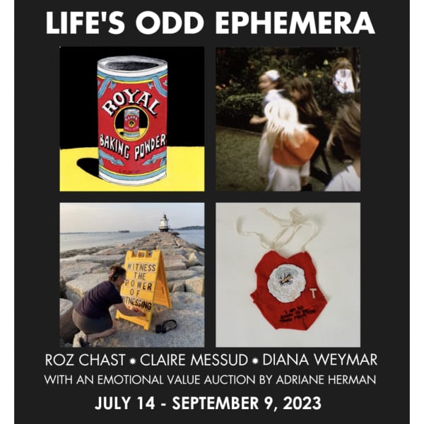 Roz Chast in "Life's Odd Ephemera"