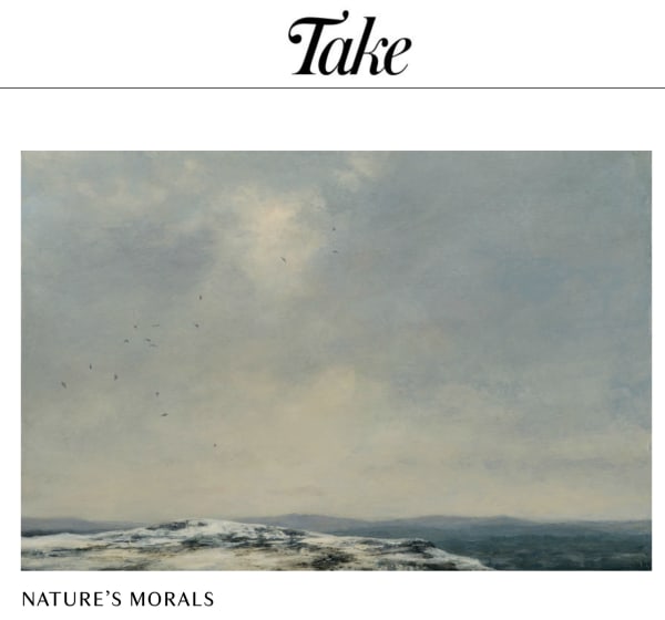 Image of Dozier Bell painting Rising in Take magazine 2017