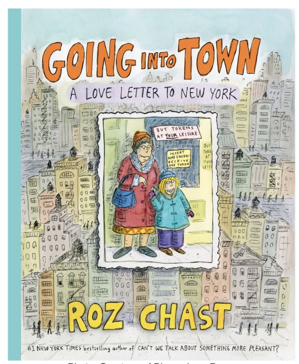 Image of Roz Chast book Going into Town in Vogue 2017