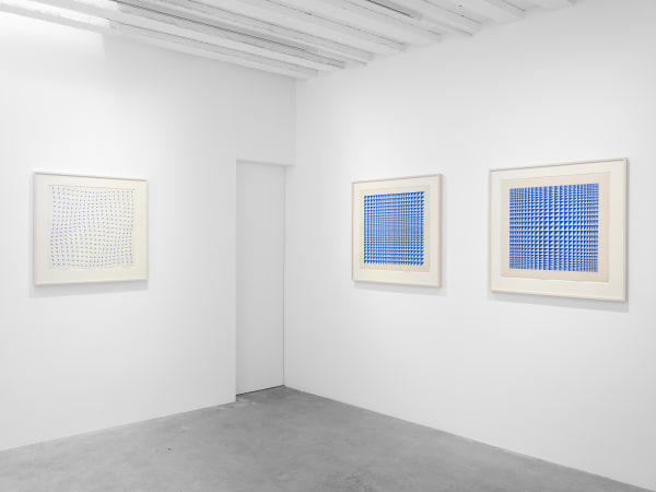 Installation View Luiz Sacilotto, Cecilia Brunson Projects, London (15 September - 30 November 2021) Photography by Eva Herzog