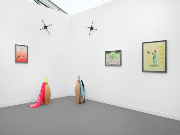 Installation view, Patricia Domínguez, Cecilia Brunson Projects at Frieze London, 2022 Photography by Eva Herzog