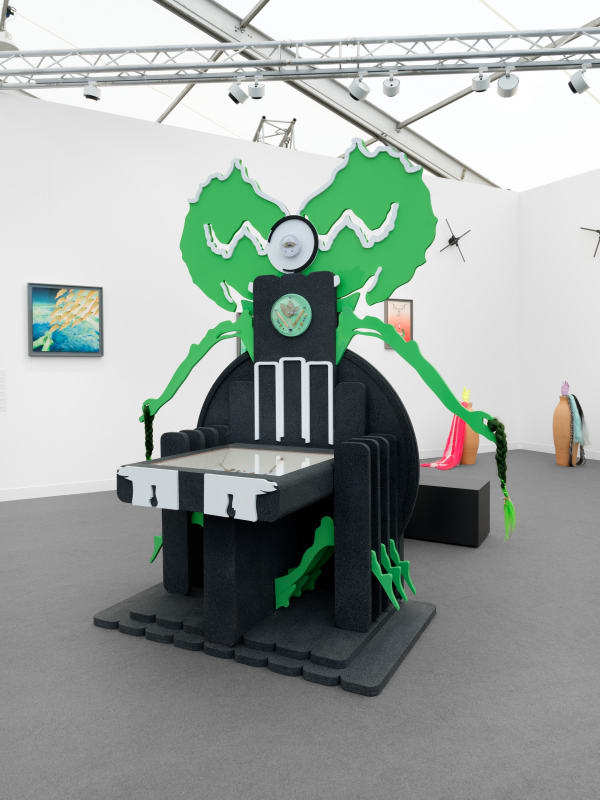 Installation view, Patricia Domínguez, Cecilia Brunson Projects at Frieze London, 2022 Photography by Eva Herzog