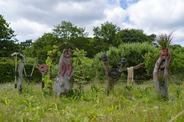 Lucía Pizzani, Cultivo y memoria (Crop and memory), 2024. Photography by Drew Forsyth, courtesy of Harewood House Trust