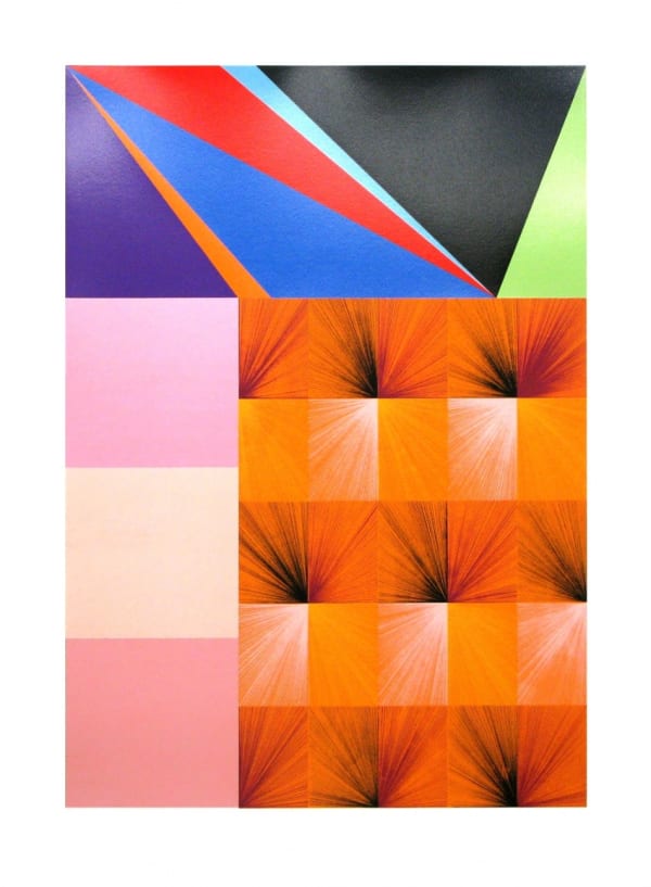 Lothar Götz - Durchgangszimmer Orange, 2014