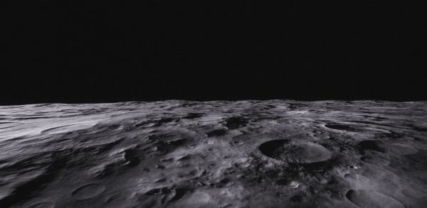 Over Fra Mauro, 2019 Archival pigment print on hahnemeulle bamboo, 30x40 inches