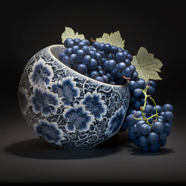 Still Life with Tilted Ceramic, 2022 Archival pigment print on paper, 10x10 up to 30 x 30 inches