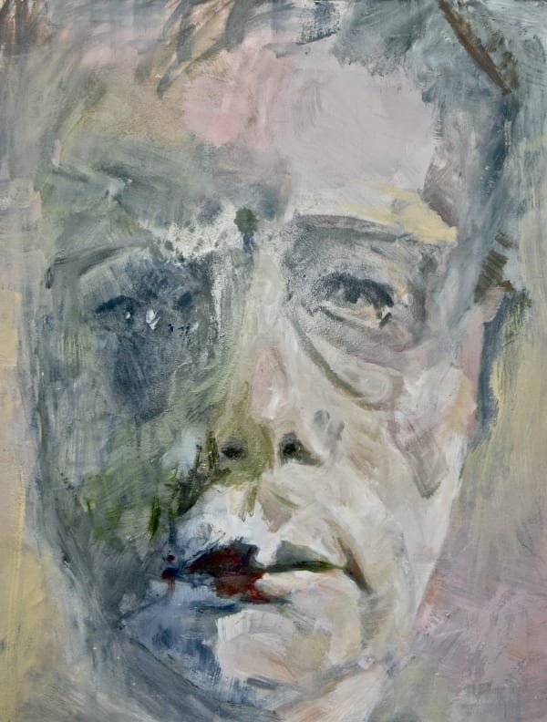 Weary Oil on canvas, 26 x 20 inches