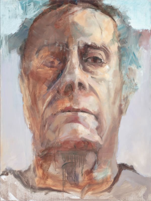 Self Oil on canvas, 40 x 30 inches