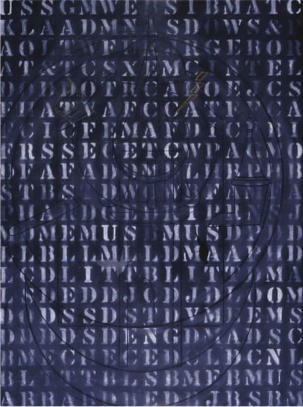 John A. O’Connor, New Ivory Tower, 2001 Acrylic on Sintra, 40 x 30 inches