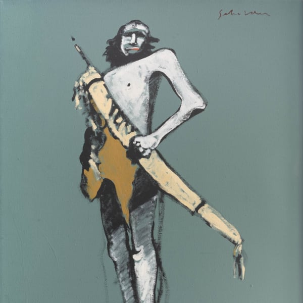Fritz Scholder, Hollywood Indian #2, 1972