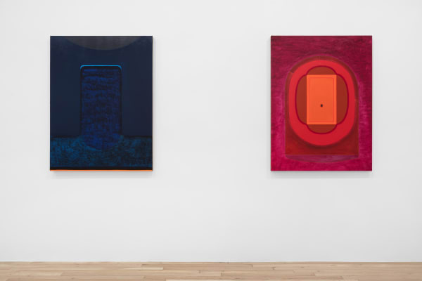 Lily Stockman, The Tilting Chair, 2023, installation view, Charles Moffett, New York