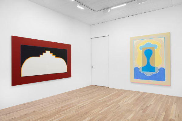 Lily Stockman, The Tilting Chair, 2023, installation view, Charles Moffett, New York