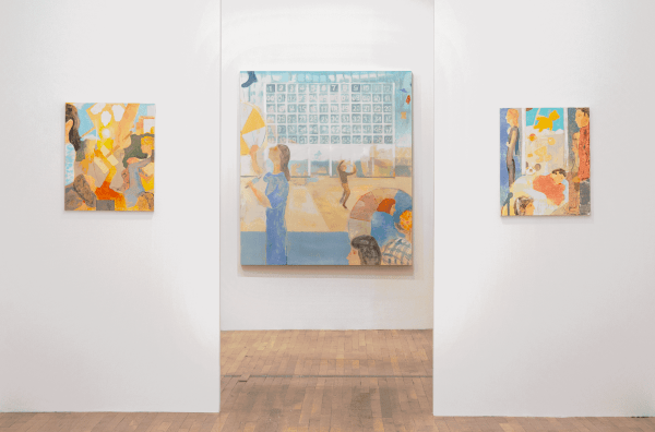 Sam Bornstein, Variety Lofts, 2022, installation view, Charles Moffett, New York