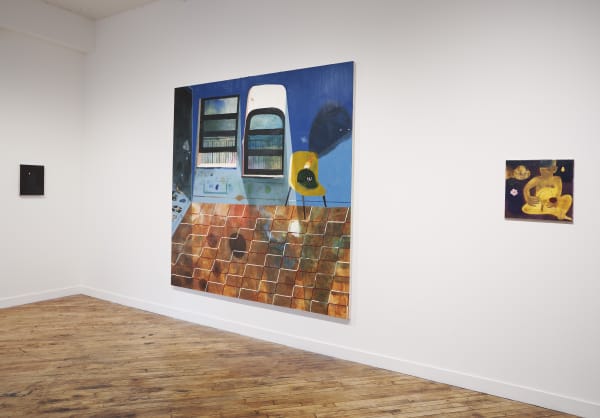 Kenny Rivero, i see you with my eyes closed, 2018, installation view, Charles Moffett, New York