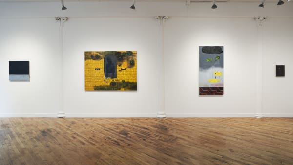 Kenny Rivero, i see you with my eyes closed, 2018, installation view, Charles Moffett, New York