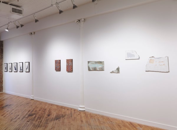 Hold On, Hold Me, 2019, installation view, Charles Moffett, New York