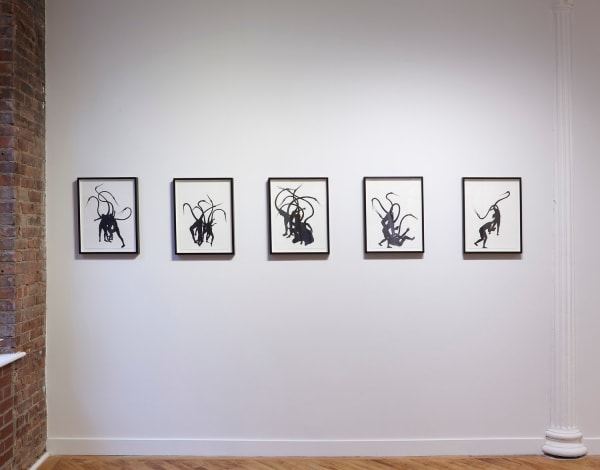 Hold On, Hold Me, 2019, installation view, Charles Moffett, New York