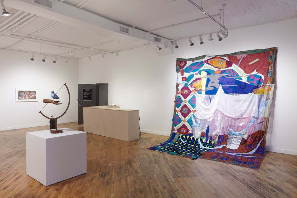 Hold On, Hold Me, 2019, installation view, Charles Moffett, New York