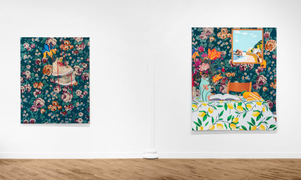 Alec Egan, Pets, 2019, installation view, Charles Moffett, New York