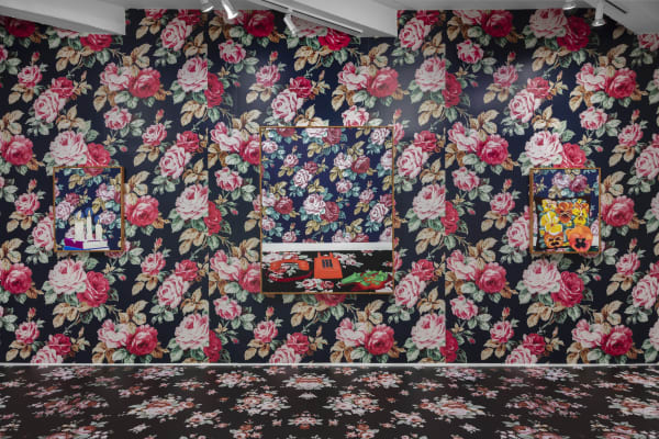 Alec Egan, The Study, 2021, installation view, Charles Moffett, New York