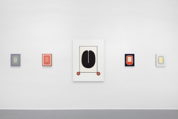 Lily Stockman, Seed, Stone, Mirror, Match, 2020, installation view, Charles Moffett, New York