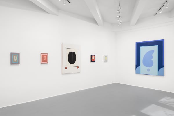 Lily Stockman, Seed, Stone, Mirror, Match, 2020, installation view, Charles Moffett, New York