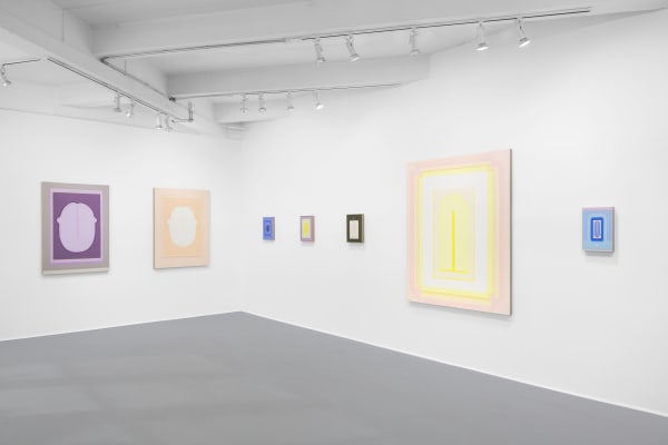 Lily Stockman, Seed, Stone, Mirror, Match, 2020, installation view, Charles Moffett, New York