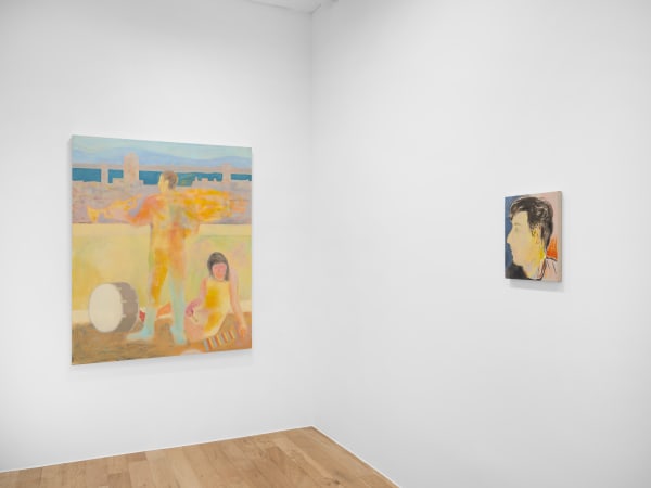 Sam Bornstein, Speil Room, installation view, Charles Moffett, New York, 2023