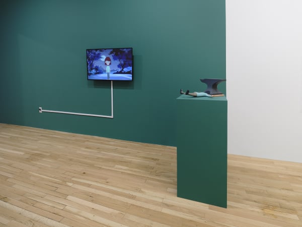 Andy Holden, What I was for what I am becoming, installation view, Charles Moffett, New York, 2024