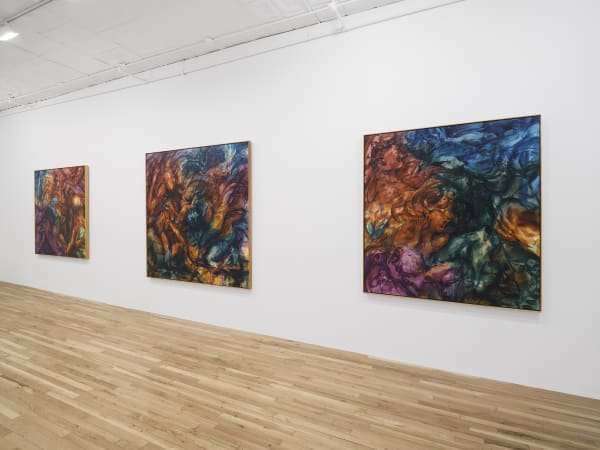 Julia Jo, Installation View, "Riptide," Charles Moffett, New York, 2023. Photo: Thomas BarrattPhoto: Thomas Barratt