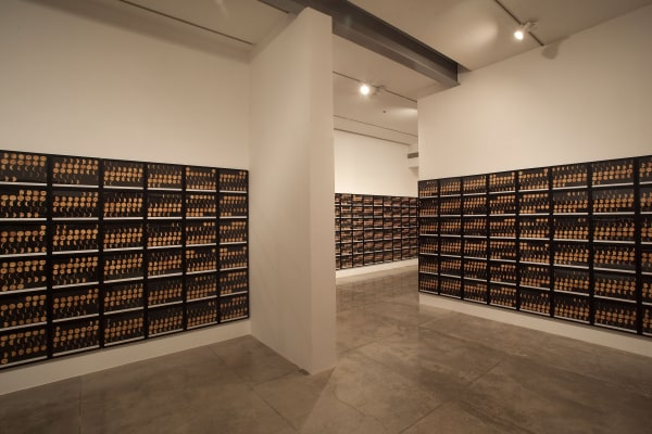 Jitish Kallat Stations of a Pause, display view, 2011