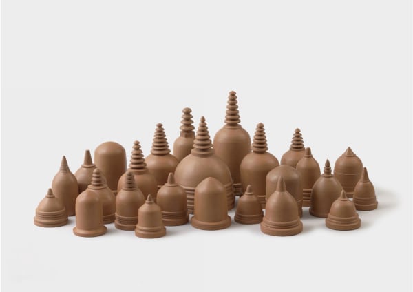 Ali Kazim Untitled 2022 Terracotta Dimensions variable AJ_KA_A_098