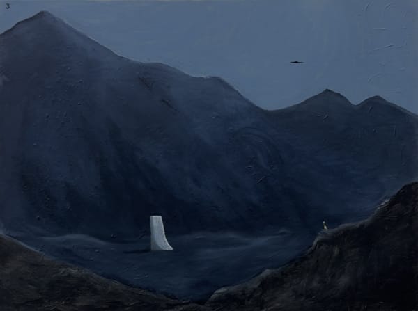 3 2023 Acrylic on canvas 60 x 80 cm Image by Saba Gorgodze