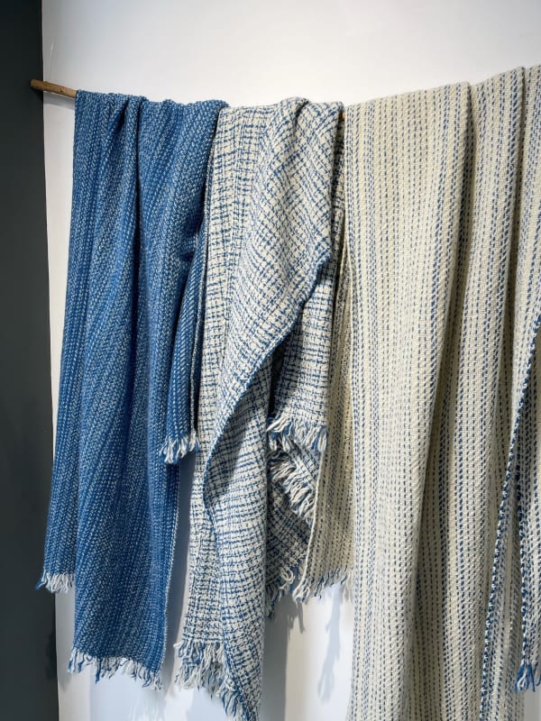 Sally Hampson, Waves rolling in, drawing out, 2022