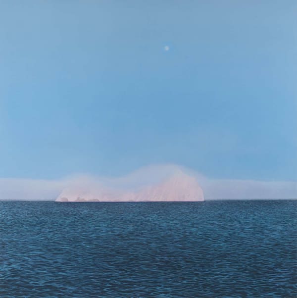 Nick Jones, Iceberg shrouded in fog, 2016