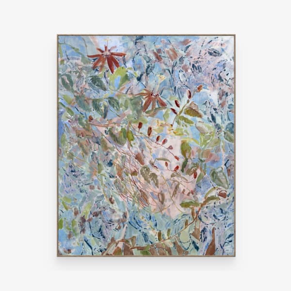 Amy Wright, PASSION FLOWER (Coccinea Red), 2024