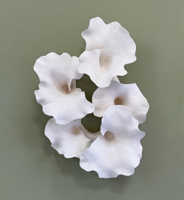 Marina Nimmo, LICHEN WREATH, 2024