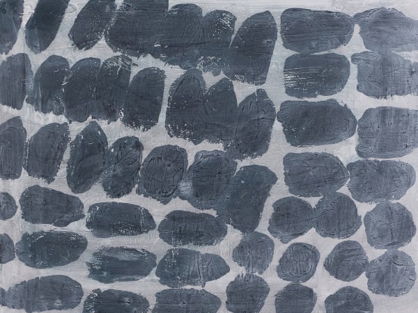 Helen Booth, BLACK ON GREY, 2021