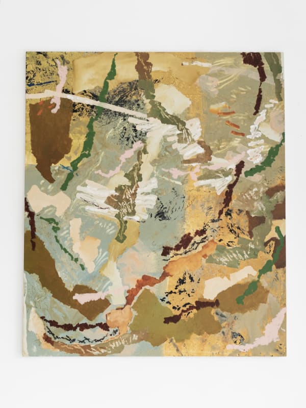 Ash Holmes Where The Land Meets The Sea, 2024 Oil and Acrylic on Canvas 145 x 170 cm