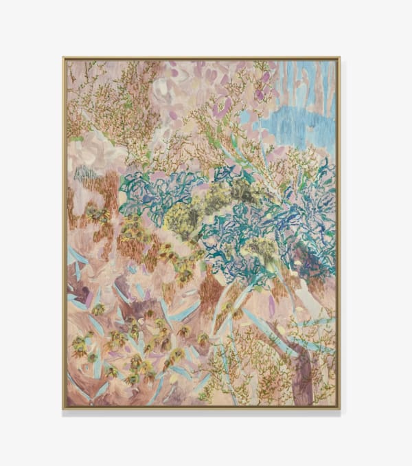 Amy Wright, Lingering seed heads in an overcrowded rockery, 2025